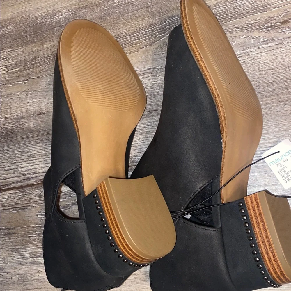 NWT MAURICES Ciara Open Toe Booties 9W - Picture 7 of 9